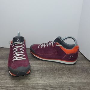 Haglöfs Women's Burgundy & Orange Athletic Shoes